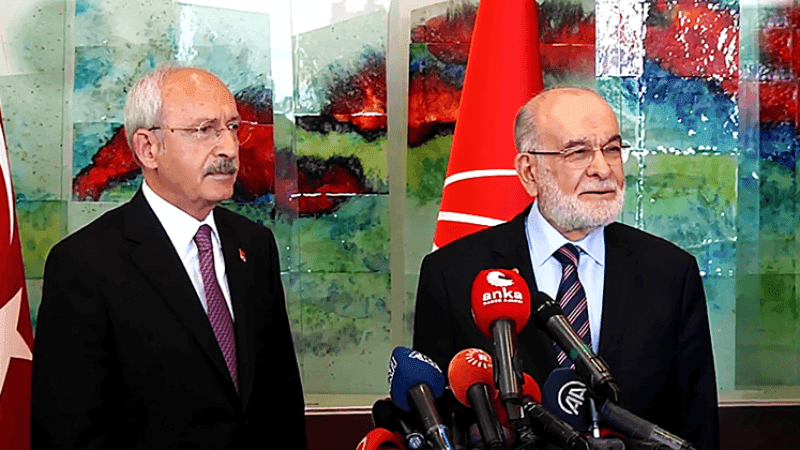 Temek KAramollaoğlu ve Kemal Kılıçdaroğu