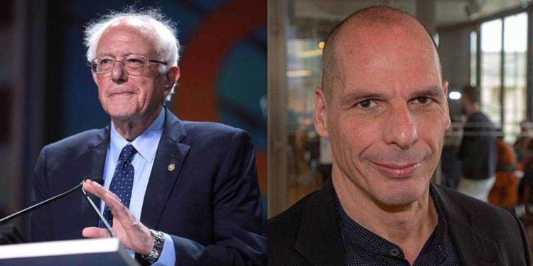 Bernie sanders Yanis varouvakis