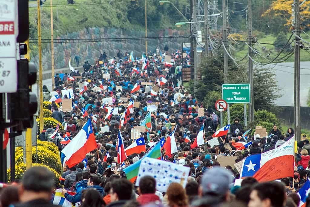 Şili protestolari