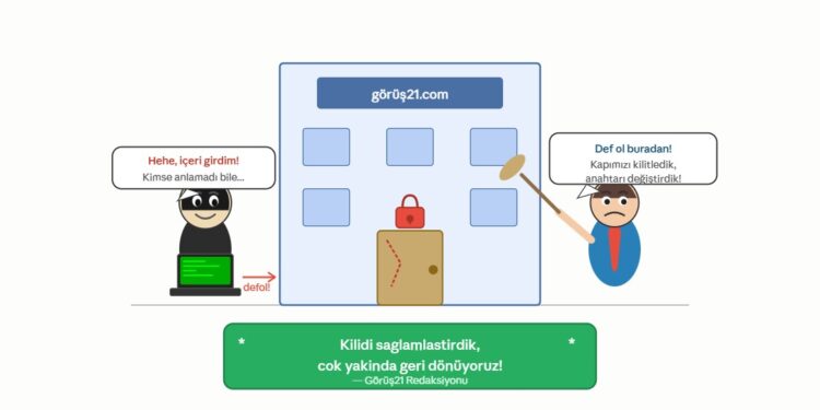 Bir saldırı ile karşı karşıya kaldık. En kısa sürede yeniden birlikteyiz..